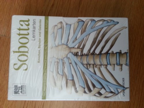 Sobotta Lernkarten Knochen, Bänder und Gelenke: Knochen, Bänder, Gelenke - mit Zugang zum Elsevier-Portal: Mit Online-Zugang
