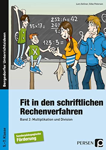 Fit in den schriftlichen Rechenverfahren: Multiplikation und Division (5. bis 7. Klasse) von Persen Verlag i.d. AAP