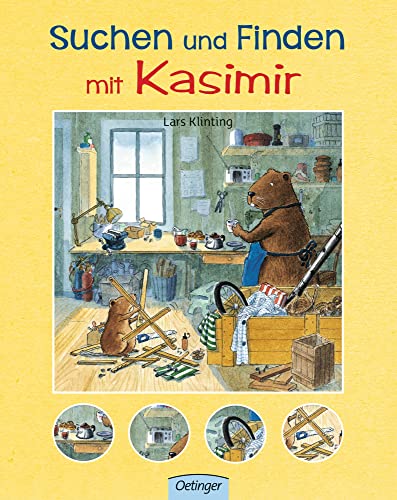 Suchen und Finden mit Kasimir: Liebenswertes Wimmelbuch für kleine Bastler ab 2 Jahren
