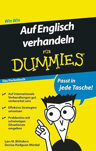 Auf Englisch verhandeln für Dummies Das Pocketbuch von Wiley