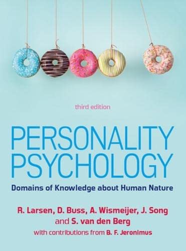 Personality Psychology: Domains of Knowledge About Human Nature (Psicologia)
