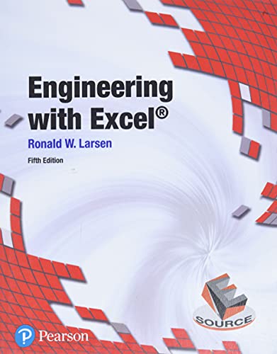 Engineering with Excel: Engineering with Excel_5 von Pearson