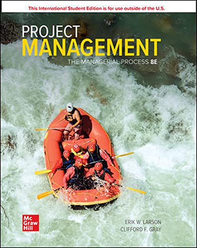 ISE Project Management: The Managerial Process (Scienze)