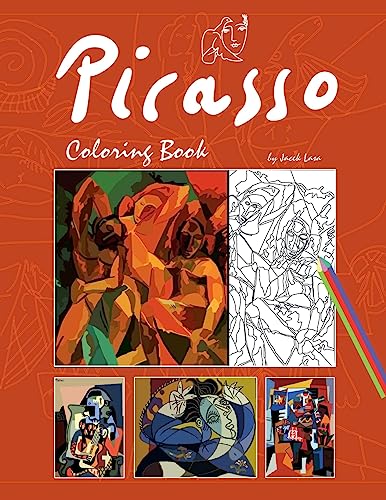 Picasso Coloring Book: Coloring Book with the most famous Pablo Picasso paintings