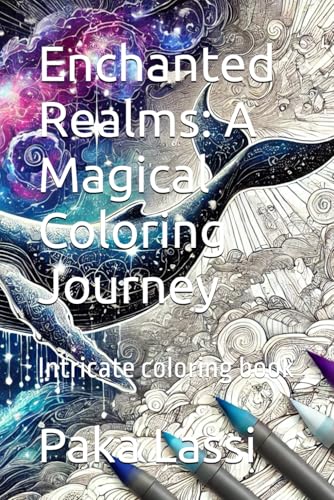 Enchanted Realms: A Magical Coloring Journey: Intricate coloring book von Independently published