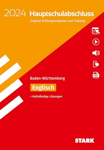STARK Original-Prüfungen Hauptschulabschluss 2024 - Englisch 9. Klasse - BaWü von Stark Verlag GmbH