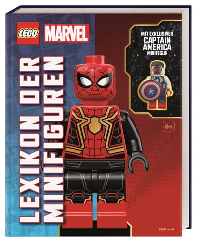 LEGO® Marvel Lexikon der Minifiguren: Mit exklusiver Captain America Minifigur. Über 200 LEGO Minifiguren in detaillierten Porträts