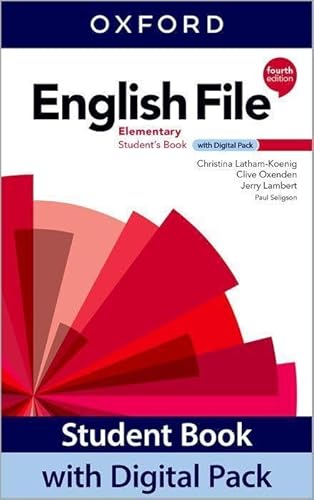 English File: Elementary: Student Book with Digital Pack: Print Student Book and 2 years' access to Student e-book, Workbook e-book, Online Practice and Student Resources. English File: Elementary: Student Book with Digital Pack: Print Student Book and 2 years' access to Student e-book, Workbook e-book, Online Practice and Student Resources.