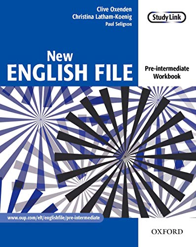 New English File: Pre-intermediate: Workbook: Six-level general English course for adults von Oxford University Press
