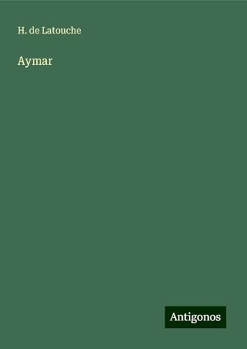 Aymar von Antigonos Verlag
