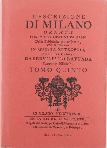 Descrizione di Milano (Vol. 5) von La Vita Felice