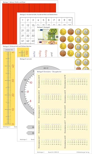 Mathetiger 2 – Arbeitsbeilagen · Neubearbeitung: passend zur Heft- und Buchausgabe ( ISBN 978-3-619-25620-4 und 978-3-619-25660-0) (Mathetiger - Neubearbeitung)