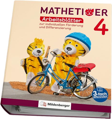Mathetiger 4 – Arbeitsblätter zur individuellen Förderung und Differenzierung: passend zur Heft- und Buchausgabe (Mathetiger - Neubearbeitung)