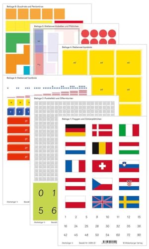 Mathetiger - Neubearbeitung 4. Schuljahr, Arbeitsbeilagen: passend zur Heft- und Buchausgabe (ISBN 978-3-619-45620-8 u. ISBN 978-3-619-45660-4