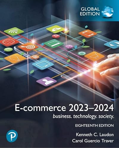 E-commerce 2023–2024: business. technology. society., Global Edition von Pearson Education Limited