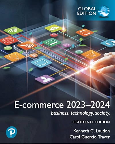 E-commerce 2023-2024: business. technology. society., Global Edition von Pearson