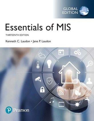 Essentials of MIS, Global Edition