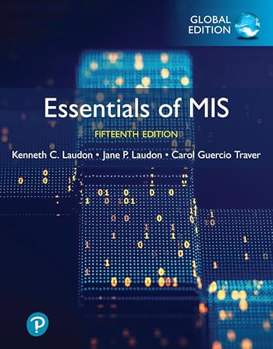 Essentials of MIS, Global Edition von Pearson Education Limited
