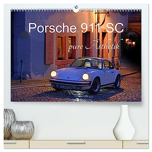 Porsche 911 SC pure Ästhetik (hochwertiger Premium Wandkalender 2025 DIN A2 quer), Kunstdruck in Hochglanz von CALVENDO