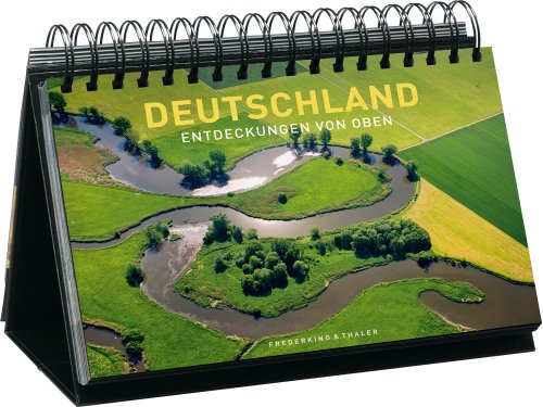 Deutschland. Entdeckungen von oben – Tischaufsteller im Schuber