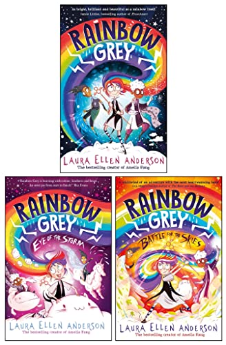 Rainbow Grey Series 3 Books Collection Set (Rainbow Grey, Eye of the Storm & Battle for the Skies)