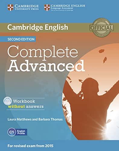 Complete Advanced: Workbook without answers with Audio CD