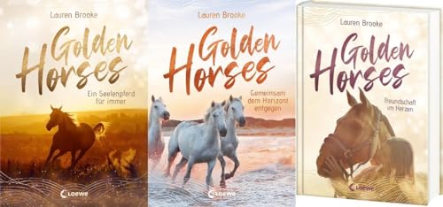 Golden Horses Band 1-3 plus 1 exklusives Postkartenset