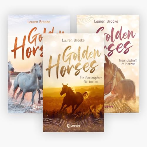 Golden Horses Band 1-3 plus 1 exklusives Postkartenset