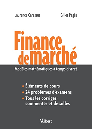 Finance de marché - Modèles mathématiques à temps discret von De Boeck Supérieur