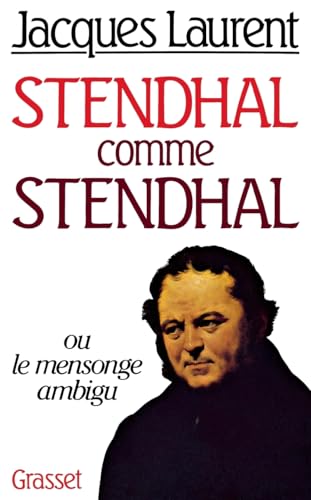 Stendhal comme Stendhal von GRASSET