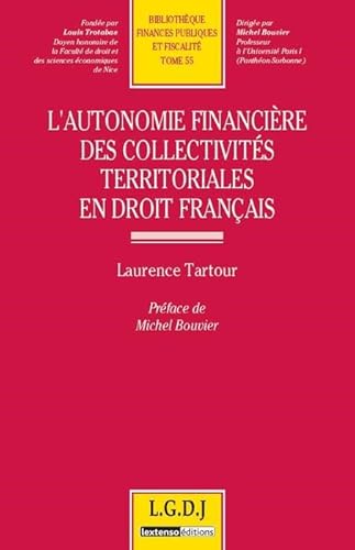 l'autonomie financière des collectivités territoriales en droit français (55)