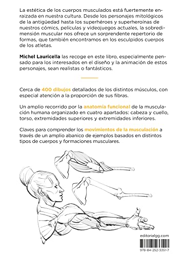 Anatomía artística 7: Cuerpos musculados (Anatomía Artística/ Morpho: Anatomy for Artists, 7)