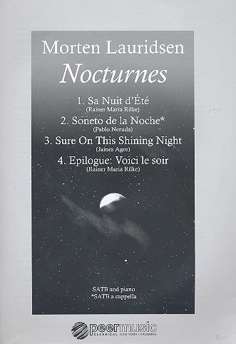 Nocturnes : for mixed chorus and piano score (frz/en)