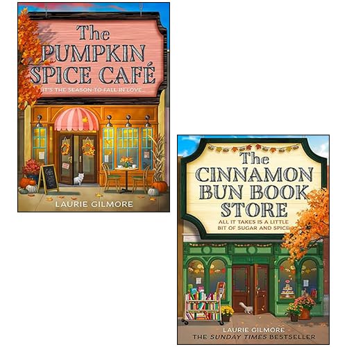 Dream Harbor Series 2 Books Collection Set By Laurie Gilmore (The Pumpkin Spice Café, The Cinnamon Bun Book Store)