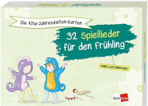 Die Kita-Jahreszeiten-Karten: 32 Spiellieder für den Frühling (Das Kita-Jahreszeitenbuch) von Klett Kita GmbH