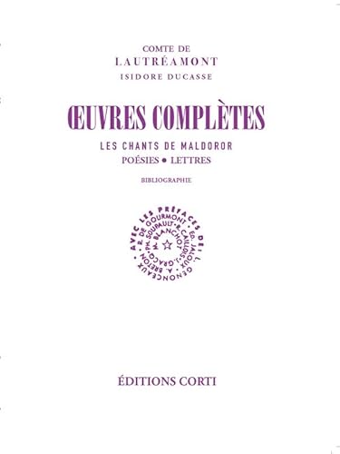 Oeuvres complètes: Les champs de Maldoror