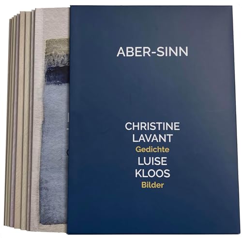 ABER-SINN: 8 Kunstbücher im Schuber mit Texten von Christine Lavant und Bildern von Luise Kloos von edition keiper