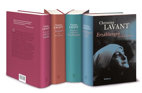 Werke: Zu Lebzeiten veröffentliche Erzählungen - Gedichte / Erzählugen - Gedichte aus dem Nachlass / im Schuber (Christine Lavant: Werke in vier Bänden) Werke: Zu Lebzeiten veröffentliche Erzählungen - Gedichte / Erzählugen - Gedichte aus dem Nachlass / im Schuber (Christine Lavant: Werke in vier Bänden) von Wallstein Verlag GmbH