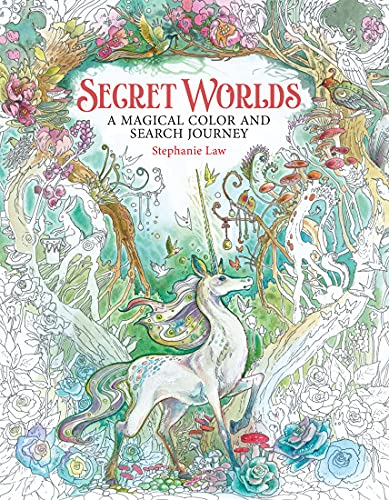 Secret Worlds: A Magical Color and Search Journey von Sixth and Spring Books