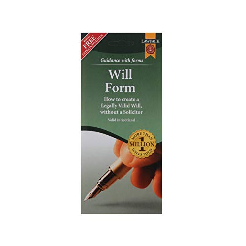 Last Will & Testament Form Pack: How to Create a Legally Valid Will, without a Solicitor in Scotland von Lawpack