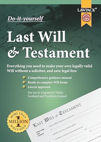 Last Will & Testament Kit von Lawpack