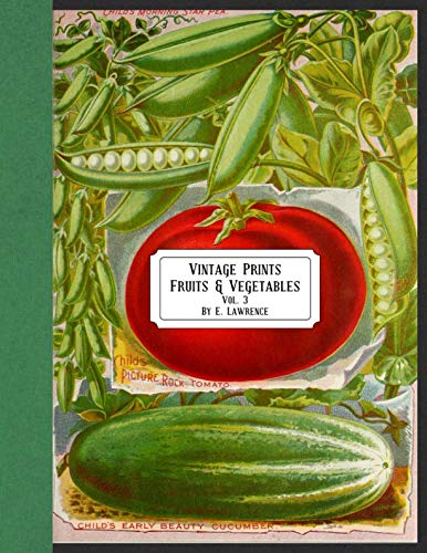Vintage Prints: Fruits & Vegetables: Vol. 3 von Independently published