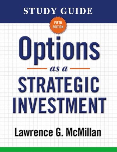 Study Guide for Options as a Strategic Investment 5th Edition von Penguin