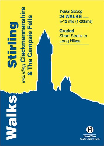 Walks Stirling: Including Clackmannanshire & the Campsie Fells (Hallewell Pocket Walking Guides, Band 28)