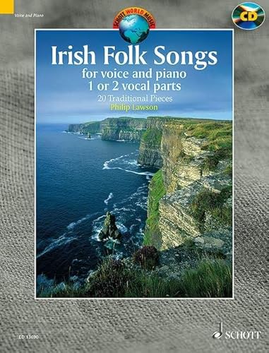 Irish Folk Songs: 20 Traditional Pieces. Singstimme und Klavier. (Schott World Music)