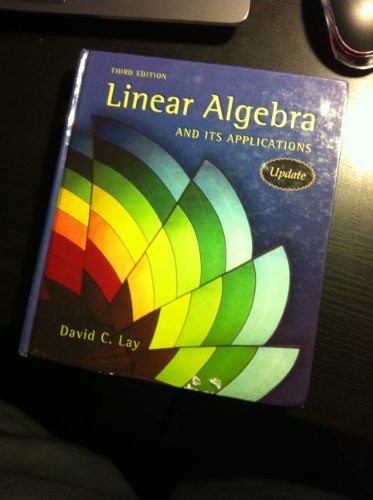 Linear Algebra And Its Applications: United States Edition