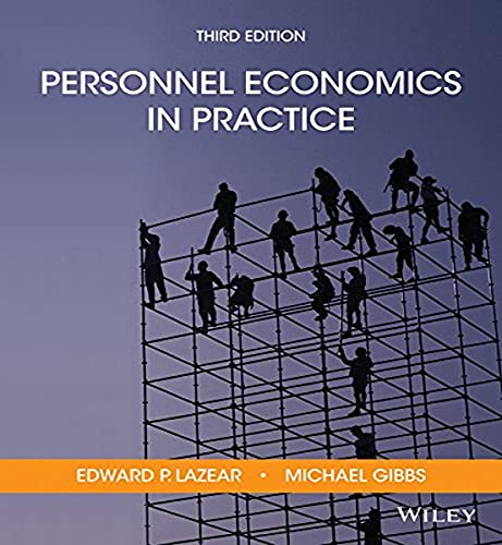 Personnel Economics in Practice von Wiley
