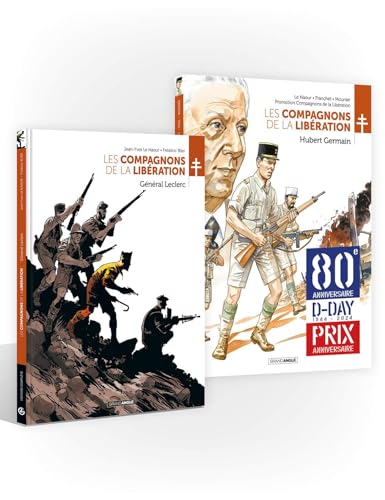 Les Compagnons de la Libération - Pack 80 ans débarquement Leclerc/Germain von BAMBOO