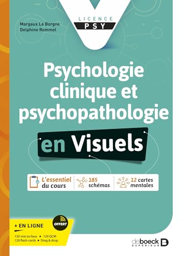 Psychologie clinique et psychopathologie: Les fondamentaux en visuels (licence) von DE BOECK SUP