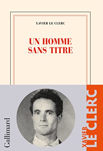 Un homme sans titre von GALLIMARD